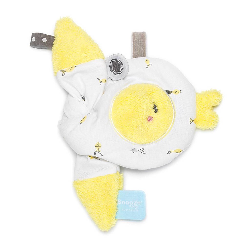 Snoozebaby rammelaar Finny Fish, Limoncello