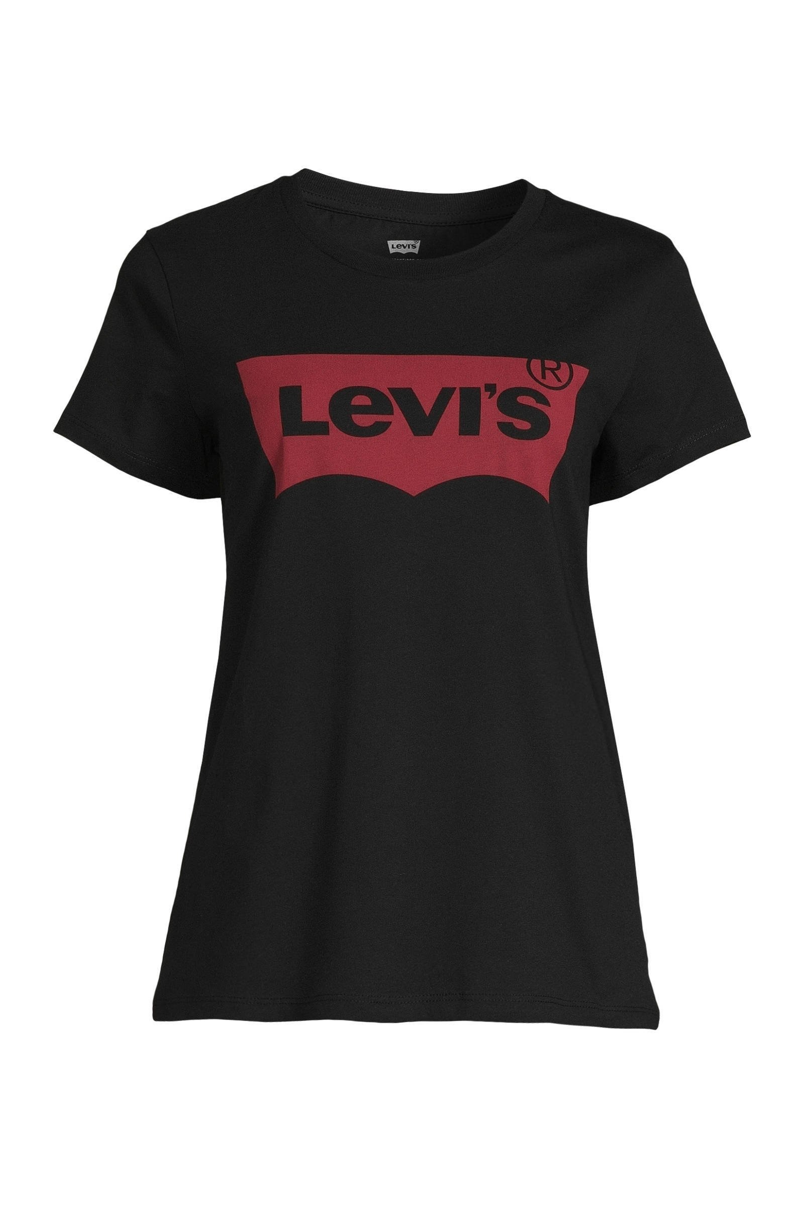 Levi's shirt zwart sale