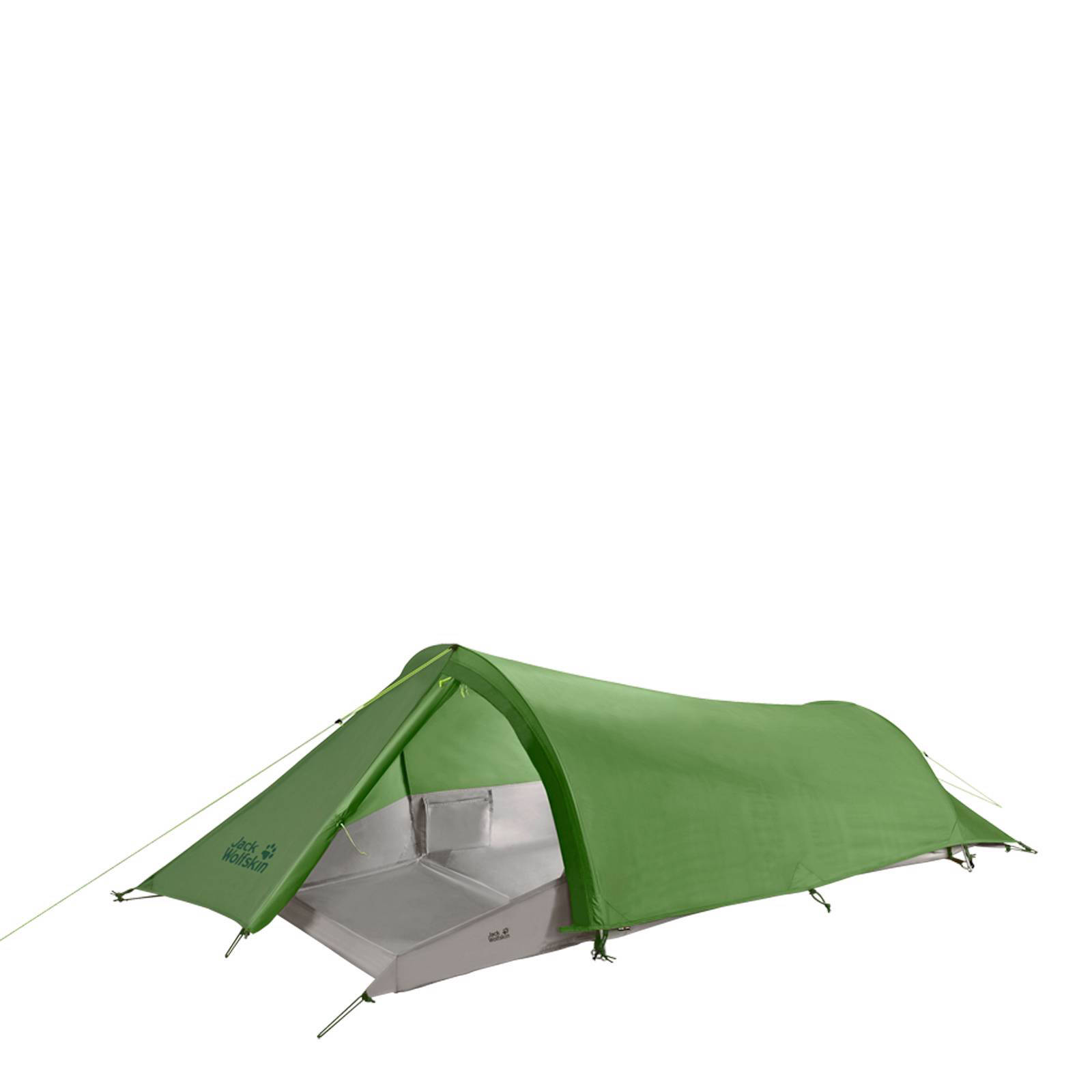 Jack Wolfskin Gossamer lichtgewicht 1 persoons tunneltent Jack Wolfskin Gossamer 1 1 Persoons Tent Groen