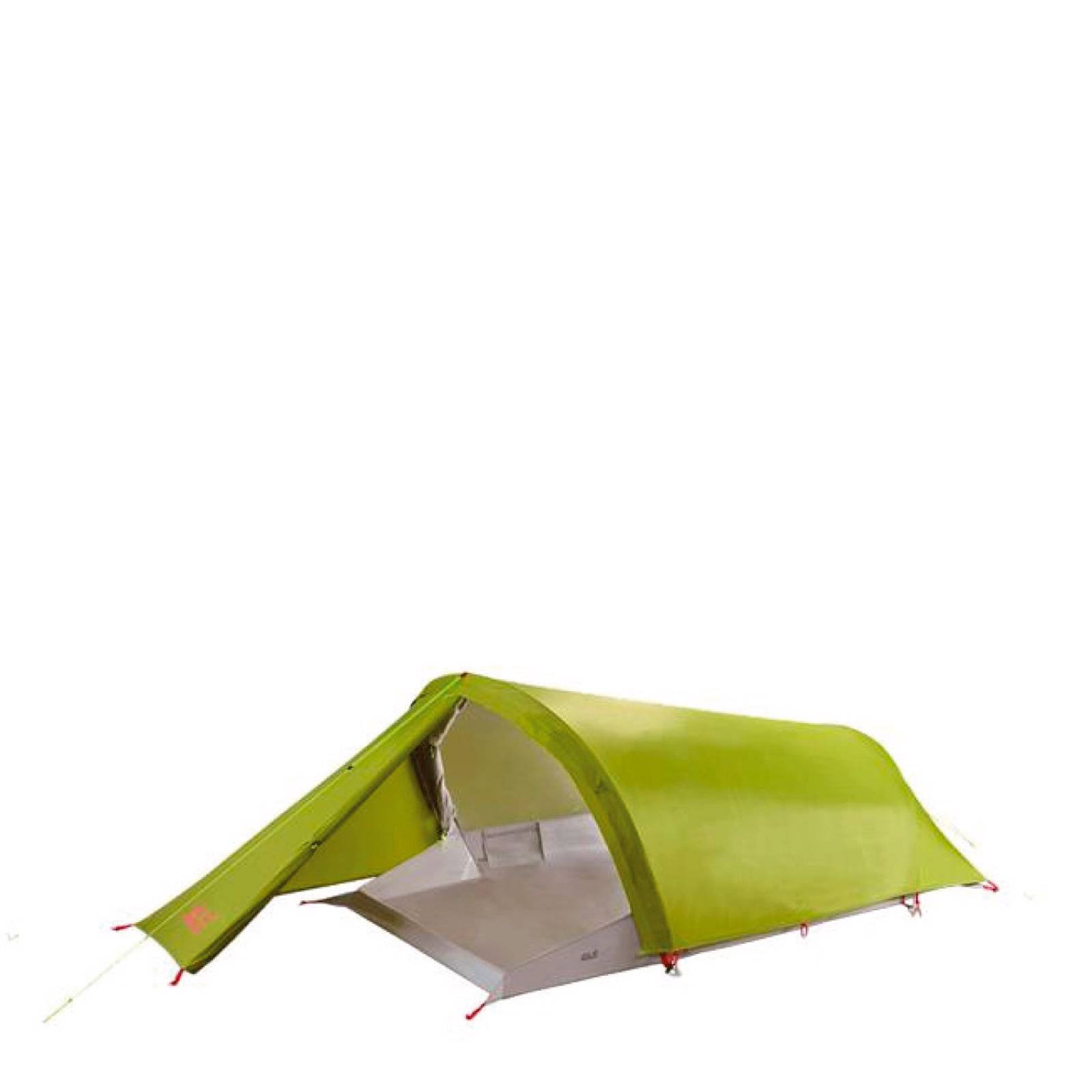 Jack Wolfskin Gossamer II lichtgewicht 2 persoons tunneltent Jack Wolfskin Gossamer 1 1 Persoons Tent Groen