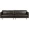 WOOOD WOOOD Rodeo Classic 3-Zits Bank - Recycle Leer - Cognac - 83x275x88