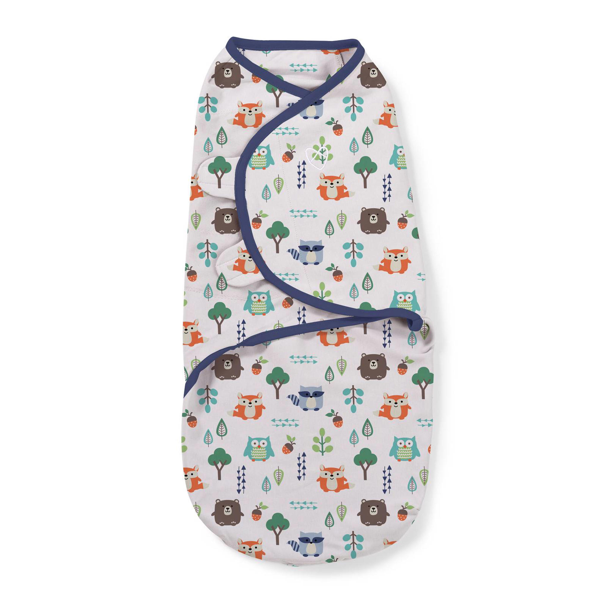 SwaddleMe inbakerdoek small blauw/multi (2 stuks) wehkamp