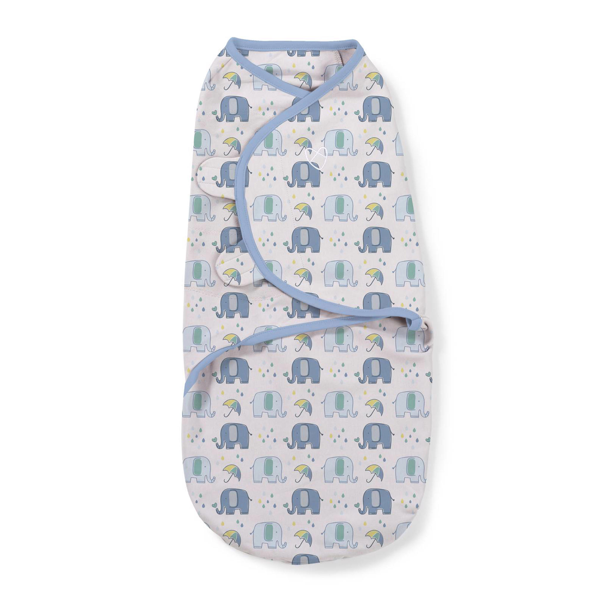 SwaddleMe inbakerdoek small blauw/wit (3 stuks) wehkamp