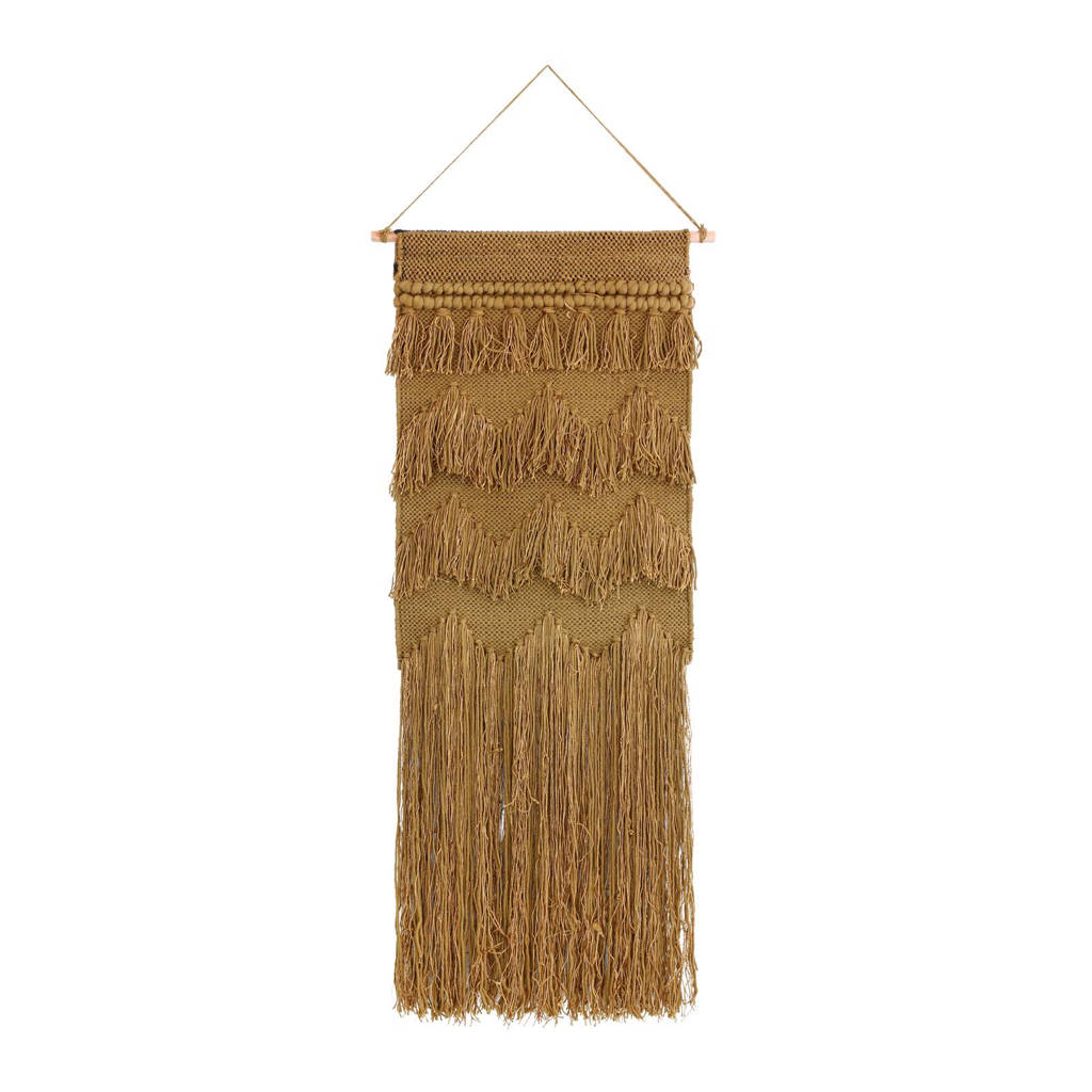 HKliving wanddecoratie, Bruin/goud