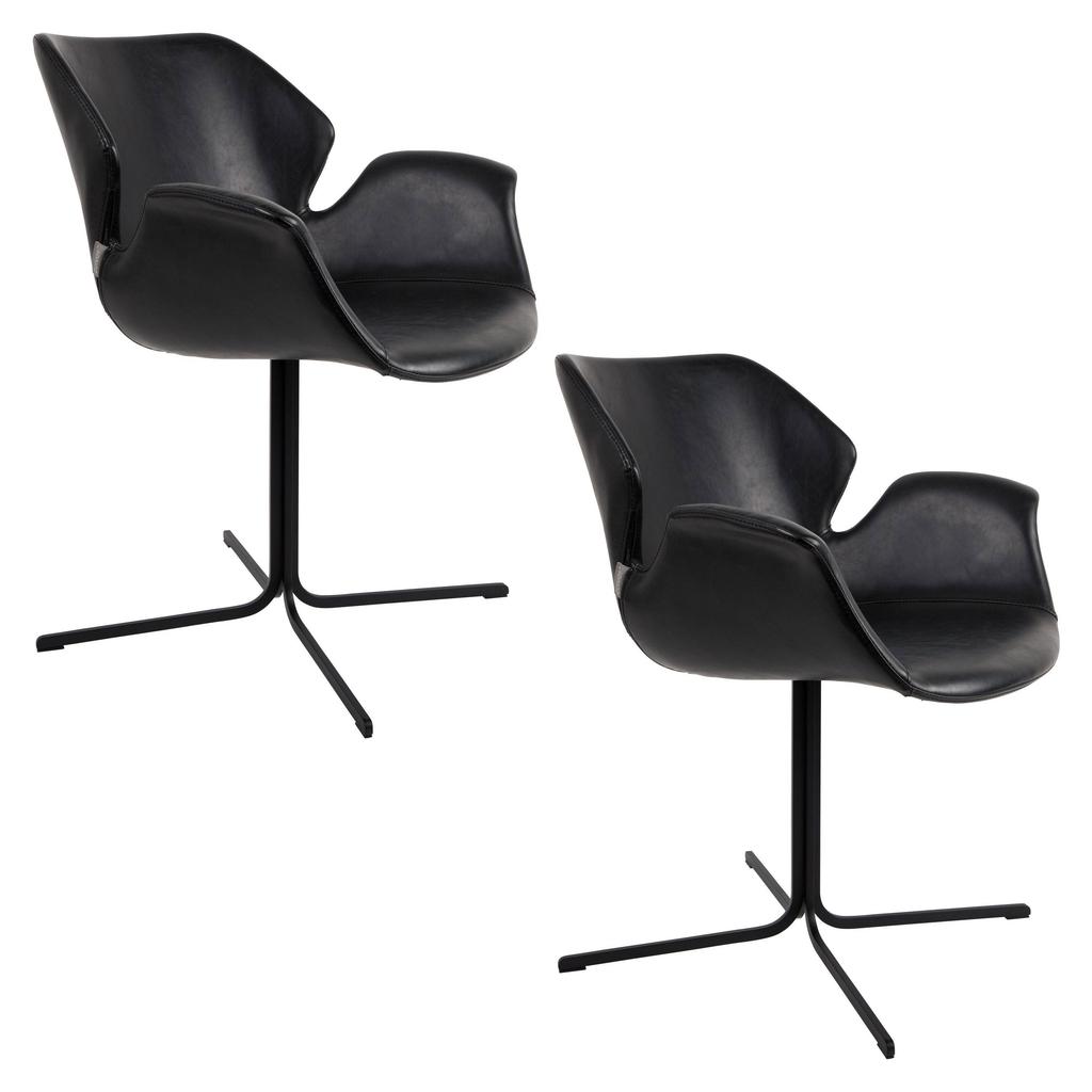 Zuiver Nikki eetkamerstoel (set van 2)