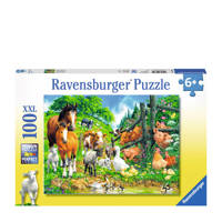 Ravensburger dierenbijeenkomst  legpuzzel 100 stukjes