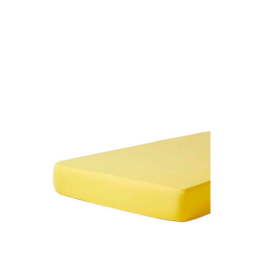 Essenza Jersey Hoeslaken Premium Geel essenza kopen in de aanbieding