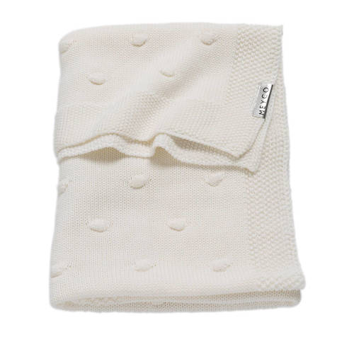 Meyco Silverline Knots Ledikantdeken 100X150 Cm Gebroken Wit meyco kopen in de aanbieding Meyco Silverline Knots Ledikantdeken 100X150 Cm Gebroken Wit meyco kopen in de aanbieding