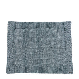 Silverline Relief Mixed boxkleed 77x97 cm blauw