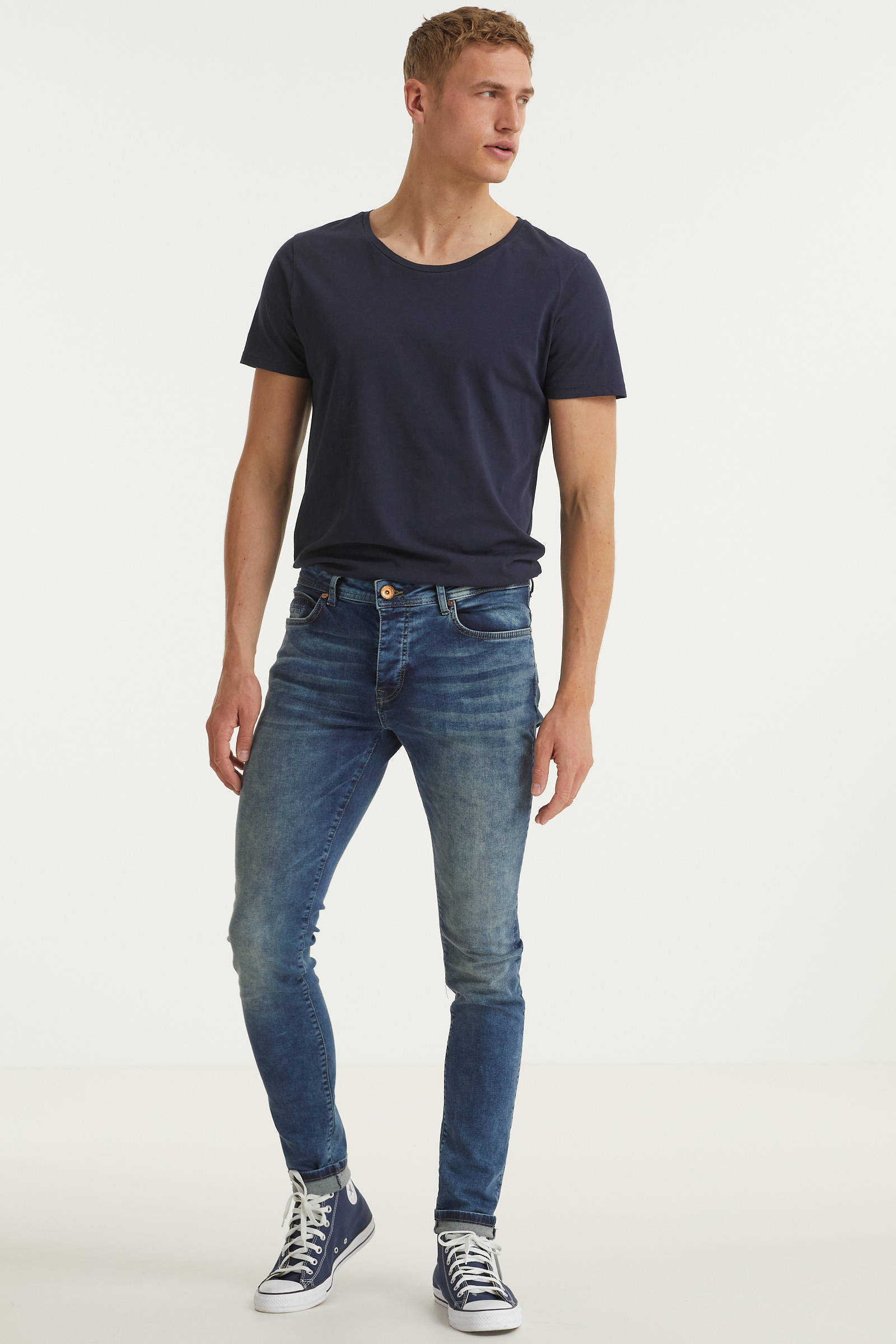 Cars super skinny jeans Dust dark | wehkamp