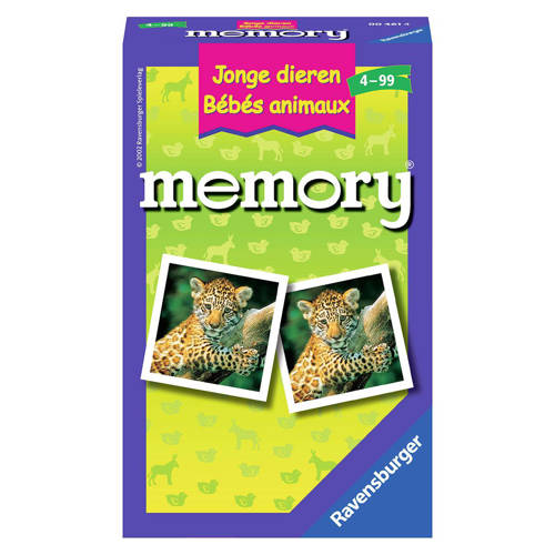 Ravensburger Memory Jonge Dieren Kaartspel ravensburger kopen in de aanbieding Ravensburger Memory Jonge Dieren Kaartspel ravensburger kopen in de aanbieding