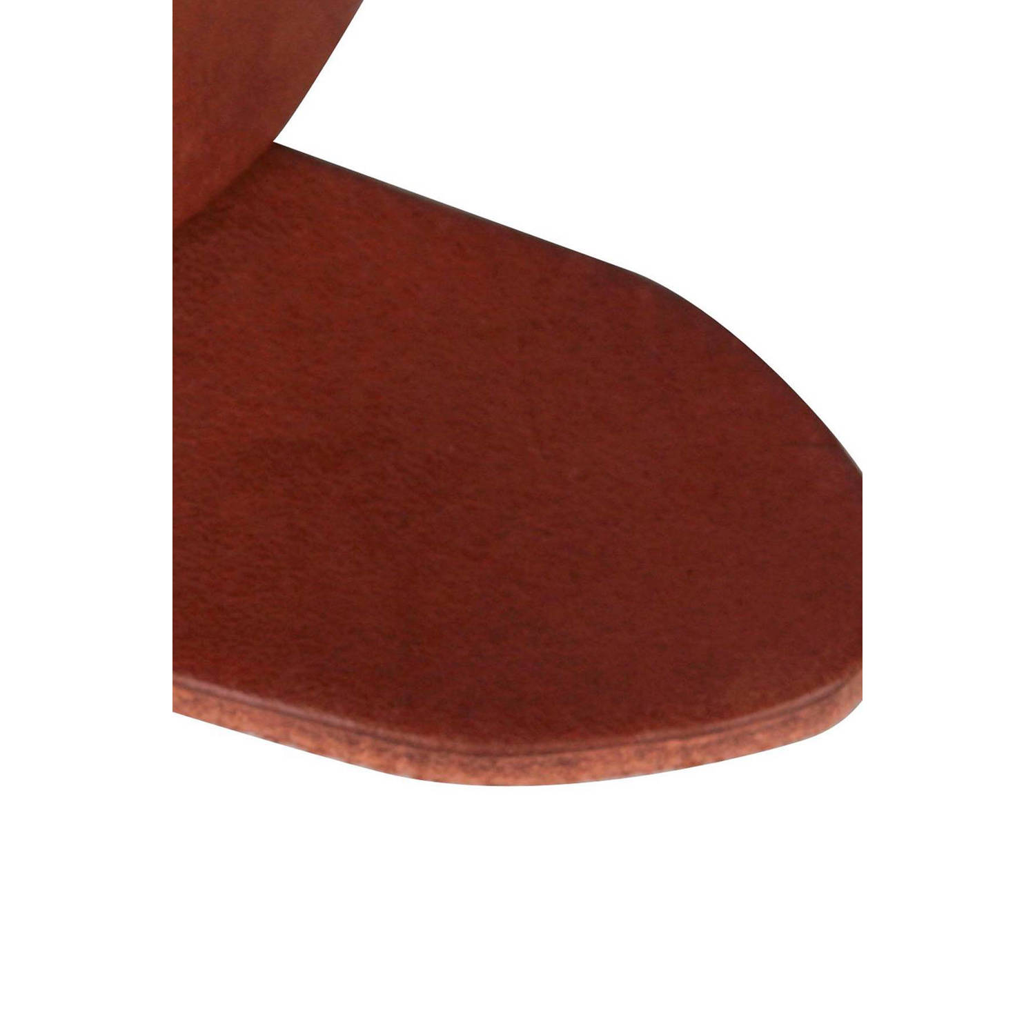 WE Fashion leren riem bruin