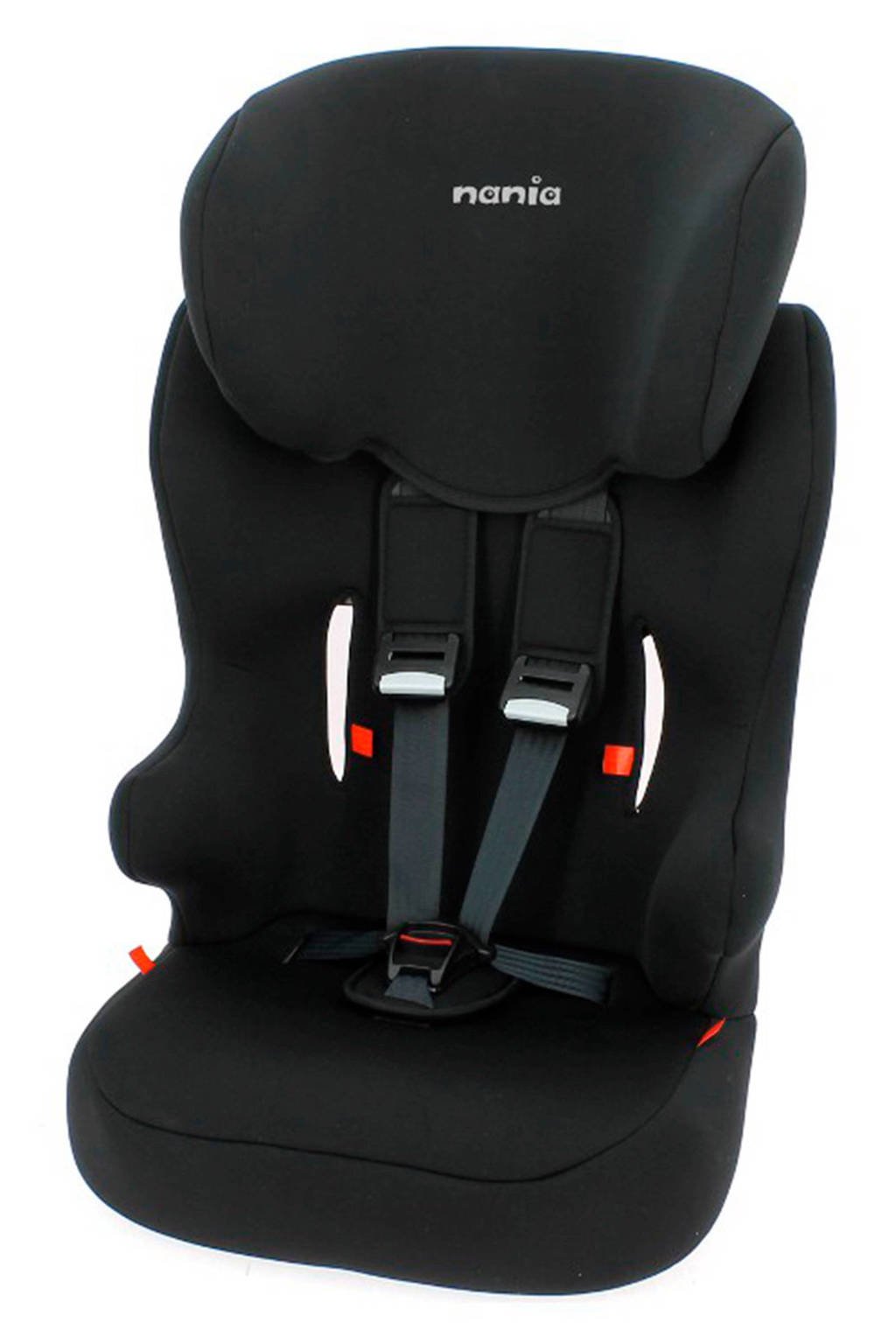 Nania Racer SP autostoel (9-36 kg) zwart, Zwart, 1-2-3