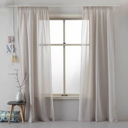 Wehkamp NOUS Living inbetween gordijn kant en klaar (per stuk) (280 x 270 cm)* aanbieding