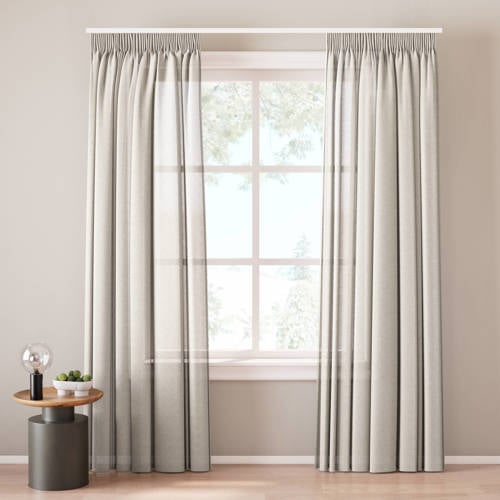 Wehkamp NOUS Living inbetween gordijn kant en klaar (per stuk) (280 x 270 cm)* aanbieding