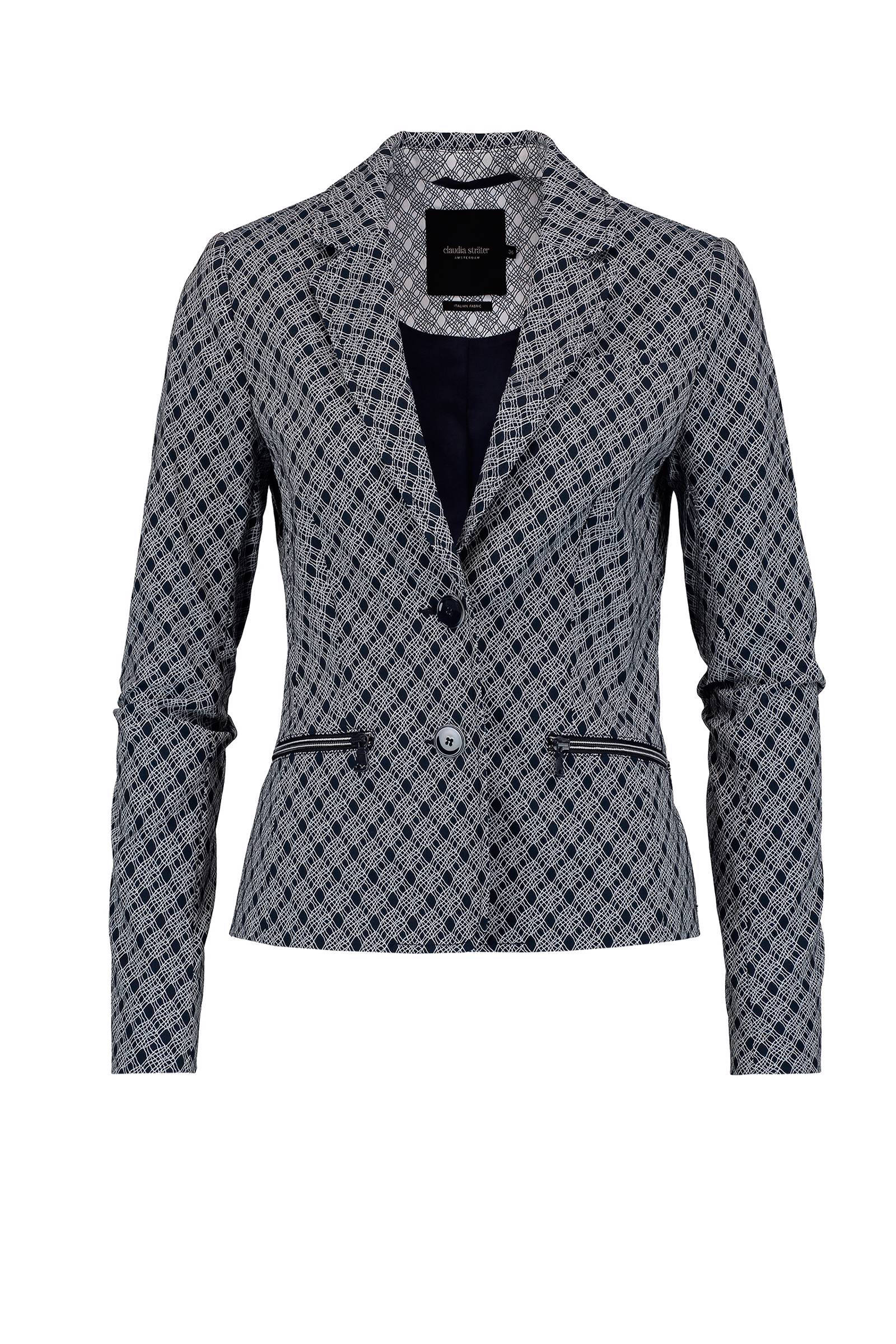 grijze blazer dames