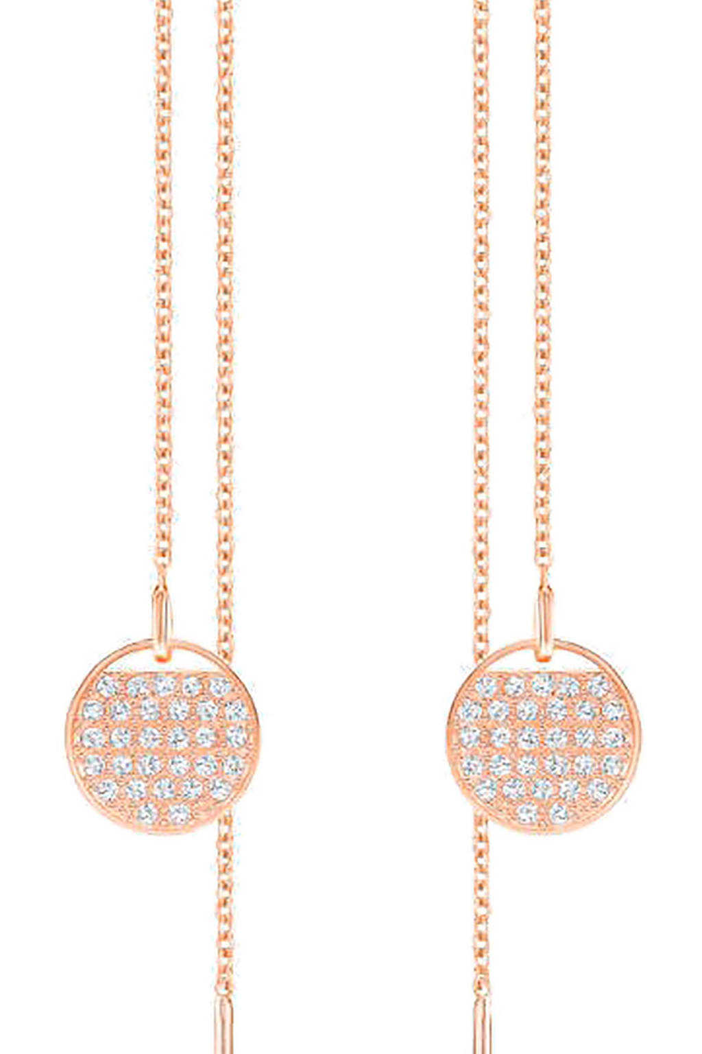 Swarovski oorhangers - 5253285, roségoud