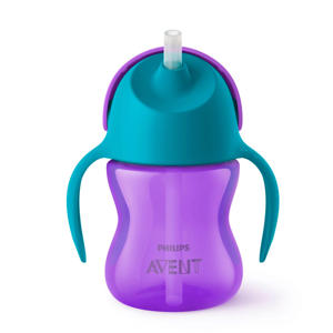 Rietjesbeker 200 ml 9M+ Paars SCF796/02