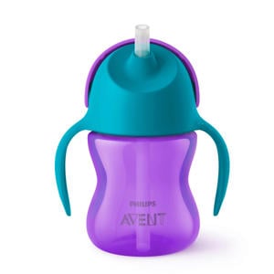 Rietjesbeker 200 ml 9M+ Paars SCF796/02