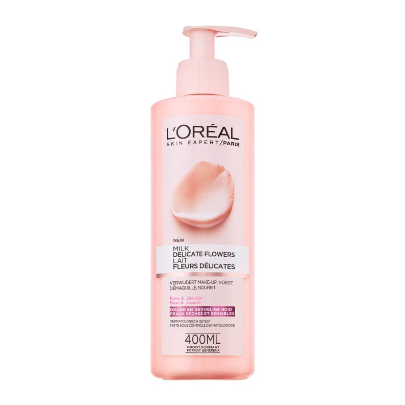 L'Oréal Paris Skin Expert Delicate Flowers reinigingsmelk 400 ml