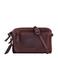 BURKELY leren crossbody tas Antique Avery donkerbruin