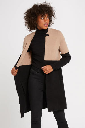 vest beige/ zwart
