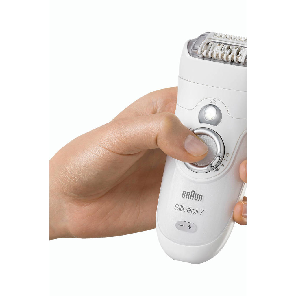 Braun Silk-épil 7-561 Wet & Dry epilator + bikinitrimmer | wehkamp