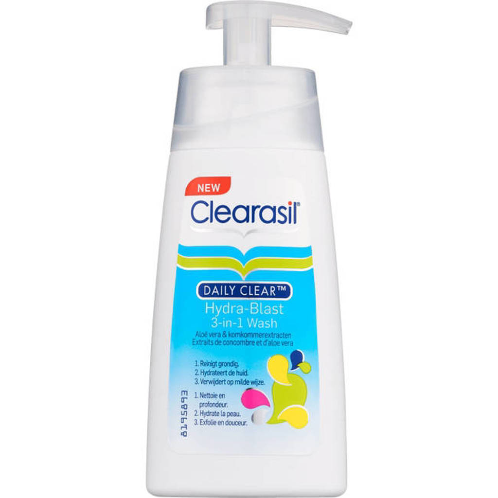 Clearasil Daily Clear 3-in-1 Wash reinigingslotion - 150 ml