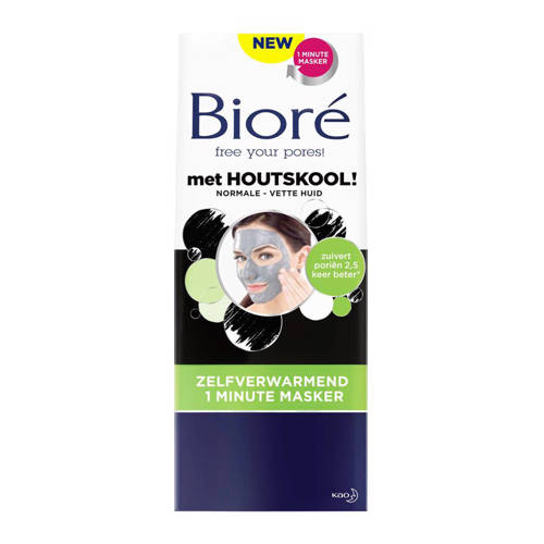 Biore Zelfverwarmend 1 Minute Masker biore kopen in de aanbieding