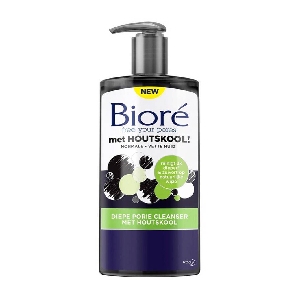 Bioré Diepe Porie Cleanser met Houtskool - 200 ml
