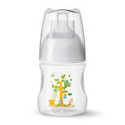 thumbnail: Bibi Happiness fles Play With Us 120 ml oranje/groen