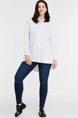 high waist super slim jeans Amy dark denim
