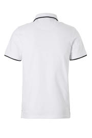 thumbnail: JACK & JONES ESSENTIALS slim fit polo JJEPAULOS wit