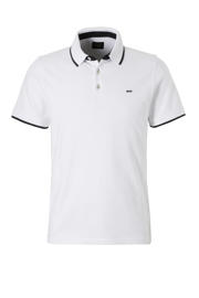thumbnail: JACK & JONES ESSENTIALS slim fit polo JJEPAULOS wit
