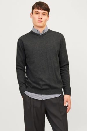 pullover gebreid grijs