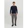 JACK & JONES ESSENTIALS pullover gebreid donkerblauw