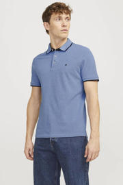 thumbnail: JACK & JONES ESSENTIALS slim fit polo JJEPAULOS lichtblauw