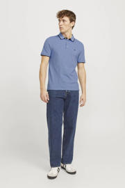thumbnail: JACK & JONES ESSENTIALS slim fit polo JJEPAULOS lichtblauw