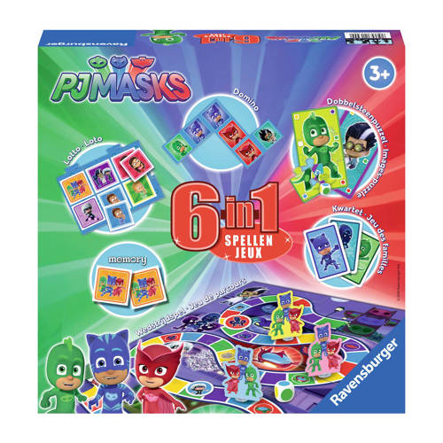 Ravensburger Pj Masks 6 In 1 Spellendoos Kinderspel ravensburger kopen in de aanbieding Ravensburger Pj Masks 6 In 1 Spellendoos Kinderspel ravensburger kopen in de aanbieding