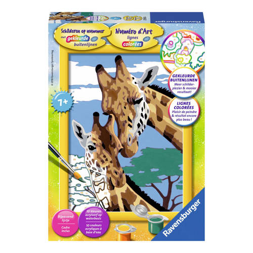 Ravensburger Schilderen Op Nummer Giraffen ravensburger kopen in de aanbieding Ravensburger Schilderen Op Nummer Giraffen ravensburger kopen in de aanbieding