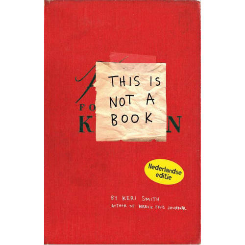 This Is Not A Book Keri Smith huismerk kopen in de aanbieding