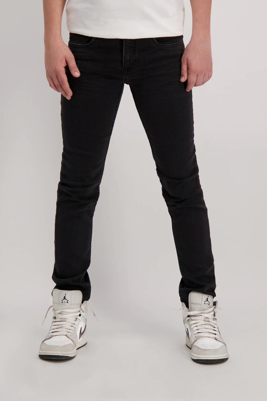Zwarte jongens Cars regular fit jog Prinze Black used met effen