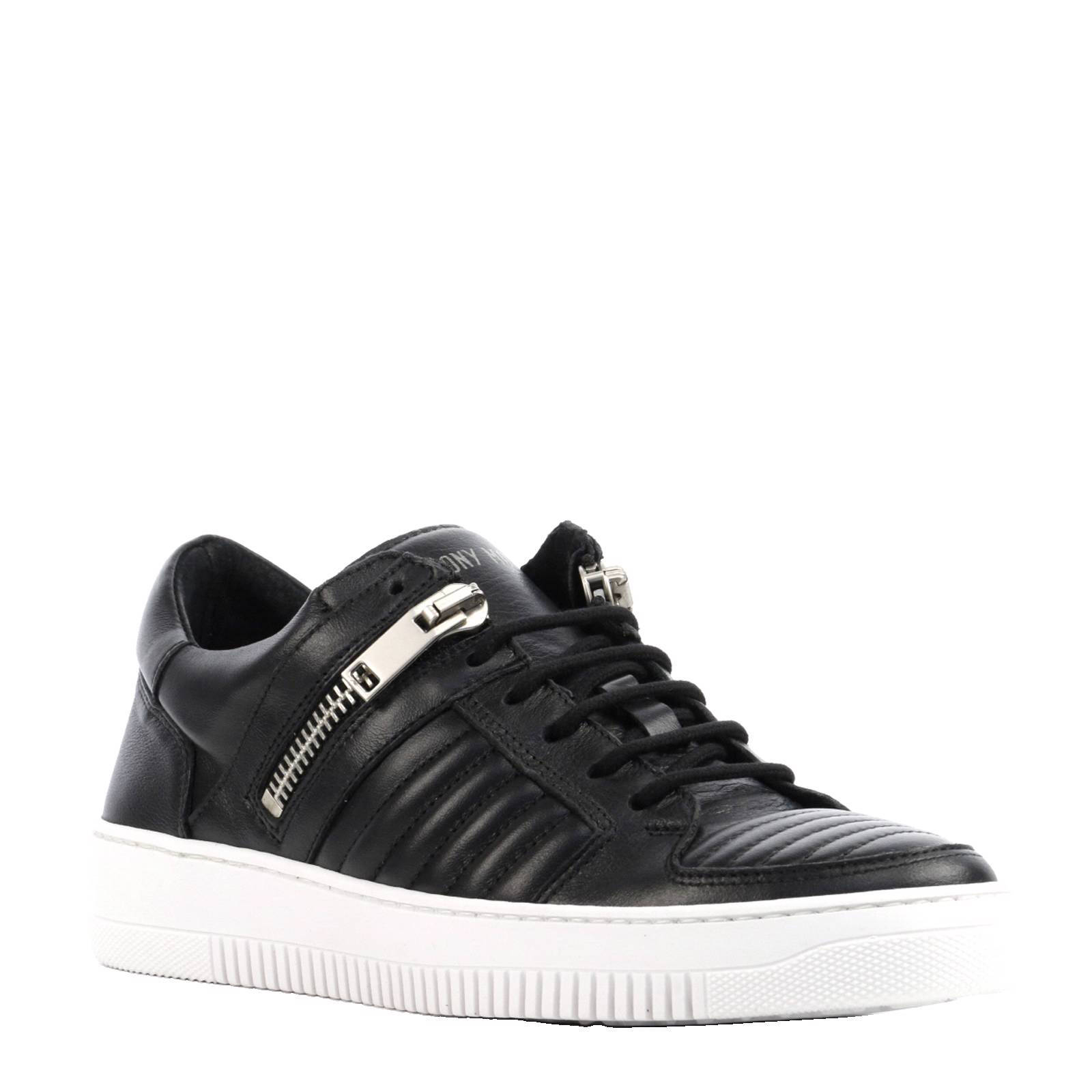 Antony Morato leren sneakers | wehkamp