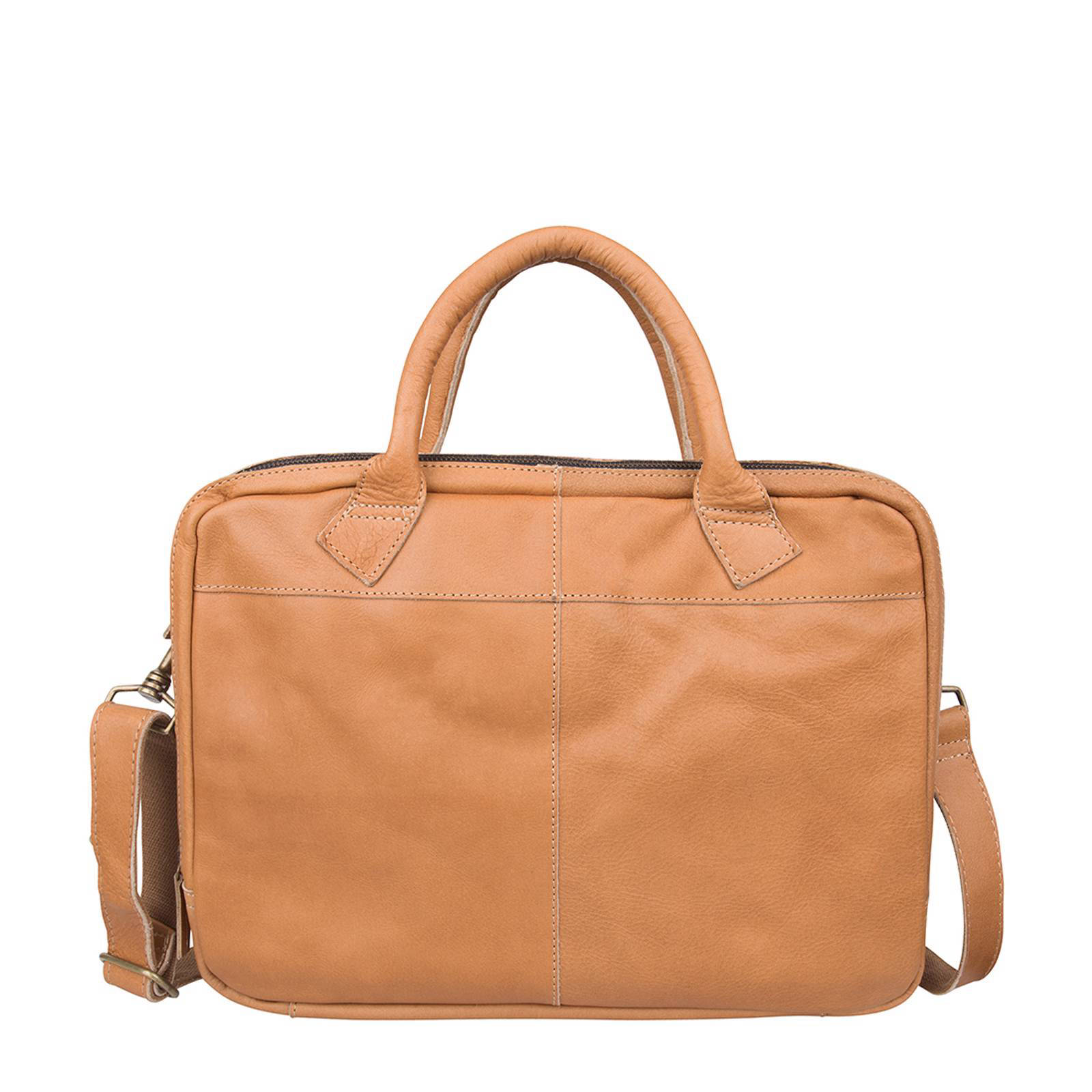 Cowboysbag Laptop Bag Fairbanks 13-15 inch Crossbodytas Bruin online kopen