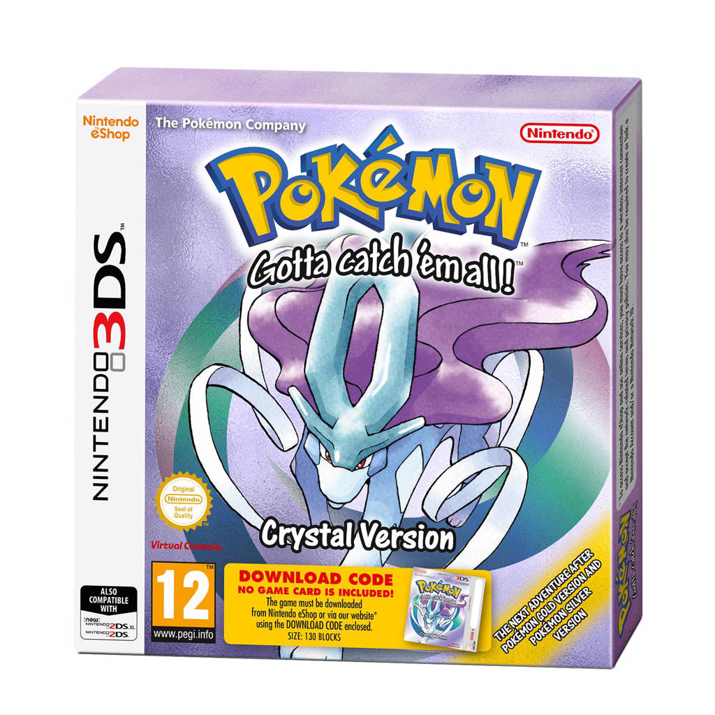 Pokémon Crystal download code (Nintendo 3DS)