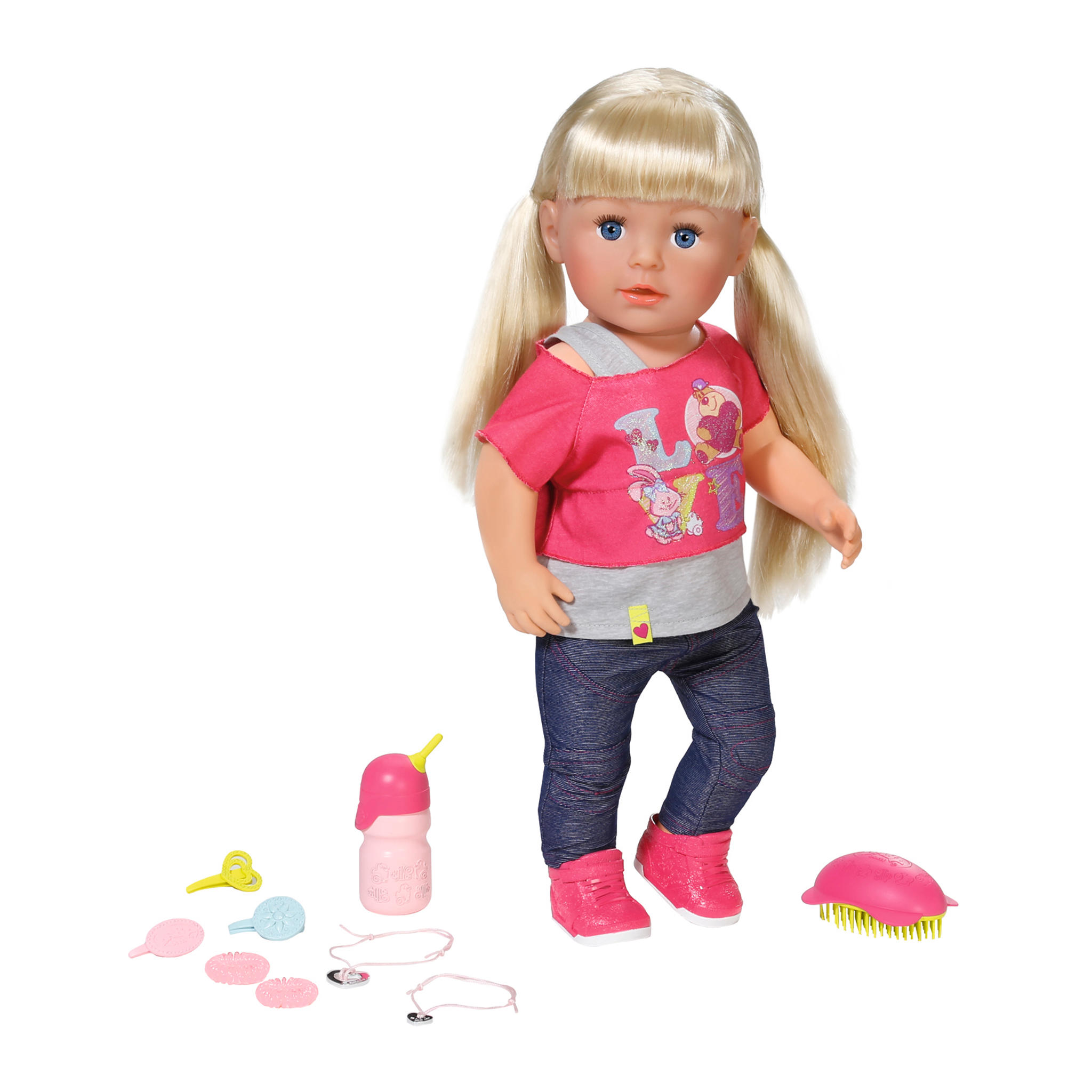 BABY born interactief zusje 43 cm | wehkamp