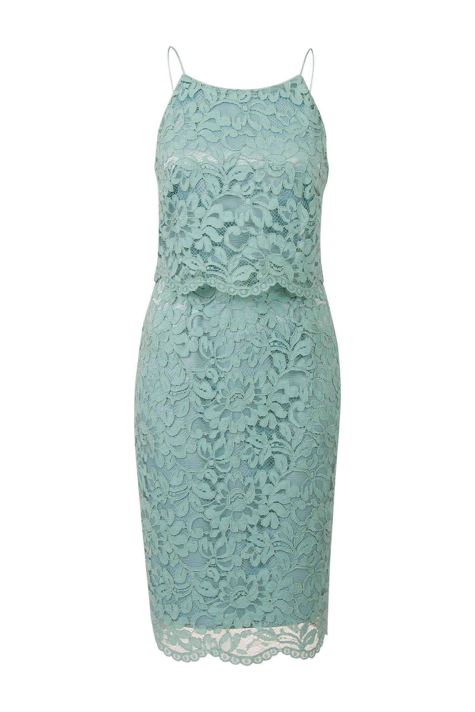 Steps kanten jurk blauw | wehkamp Steps kanten jurk met bloemen blauw | wehkamp