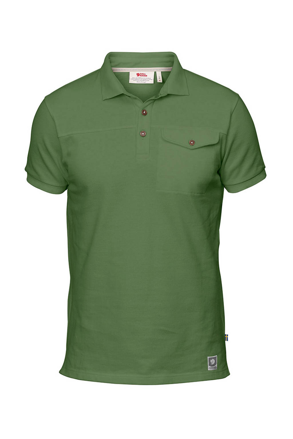 Fjällräven outdoor polo, Groen