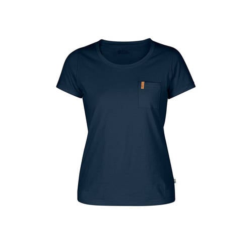 Fjallraven Ovik Outdoor T Shirt Marine fjallraven kopen in de aanbieding