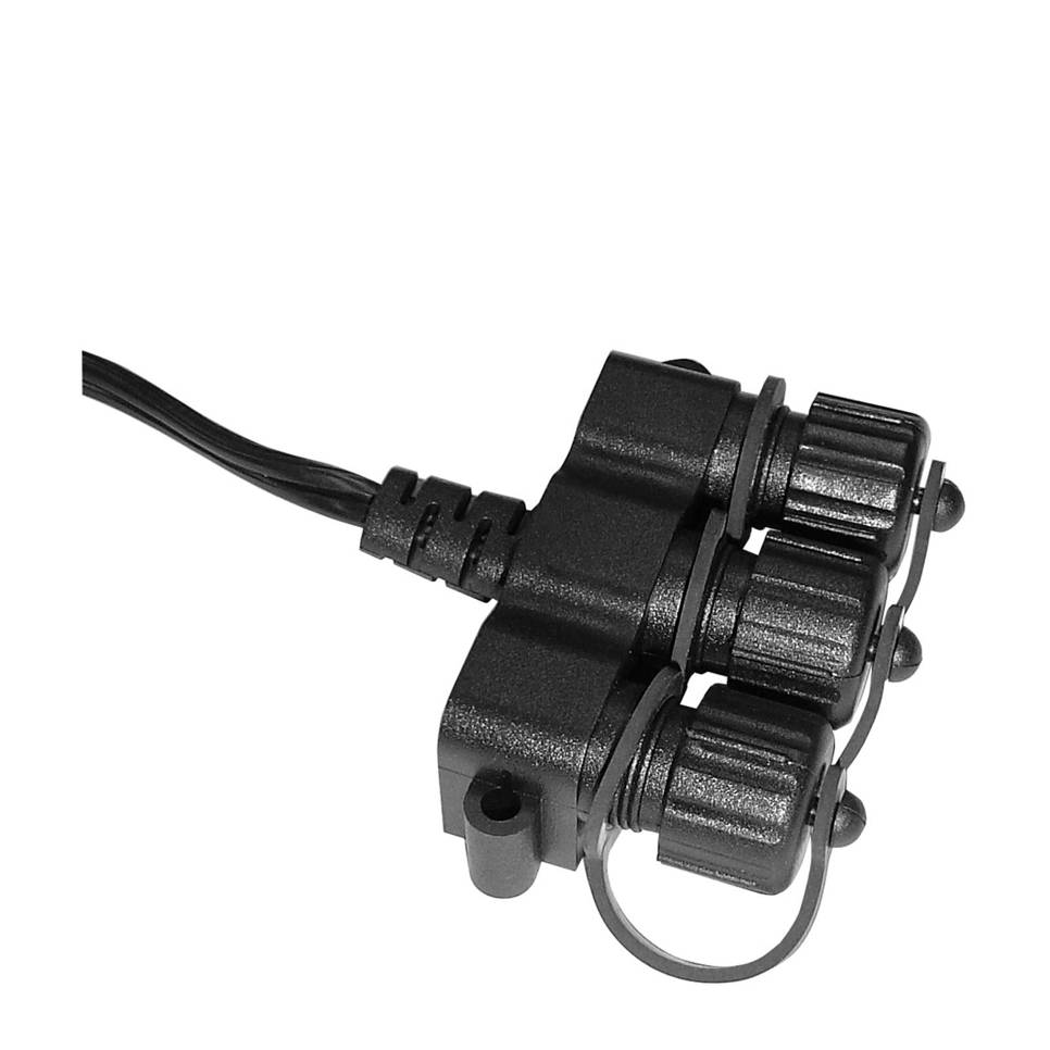 Garden Lights Spt 2w 12v Kabelverdeler 3 Aansluitingen Garden Lights Spt 2w 12v Kabelverdeler 3 Aansluitingen